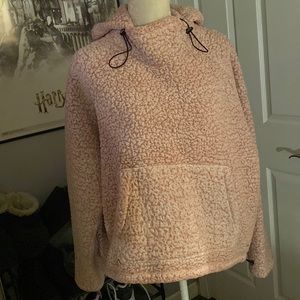 PINK Sherpa/Hoodie